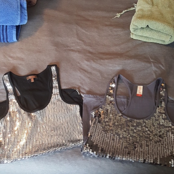2 Sequined Tanks - Picture 3 of 3